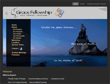 Tablet Screenshot of gracefellowshipfc.org